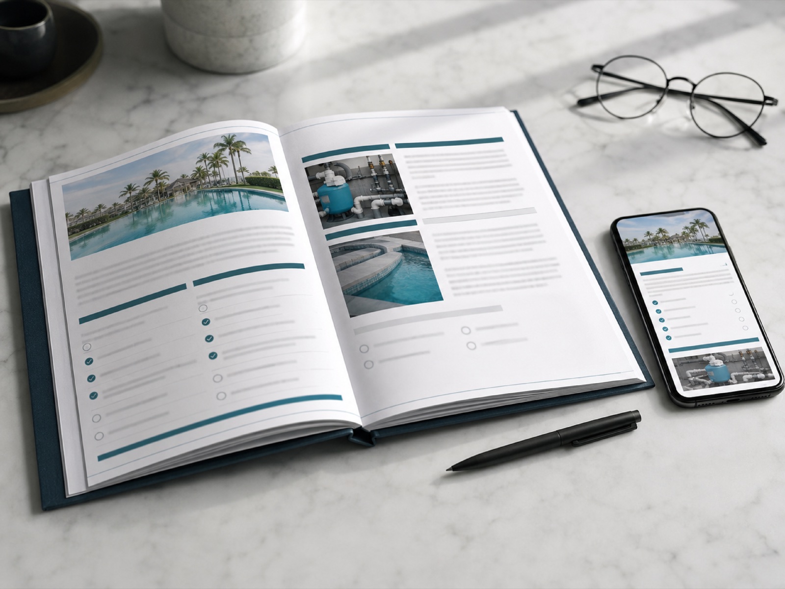 Sample Deco Pools compliance inspection report